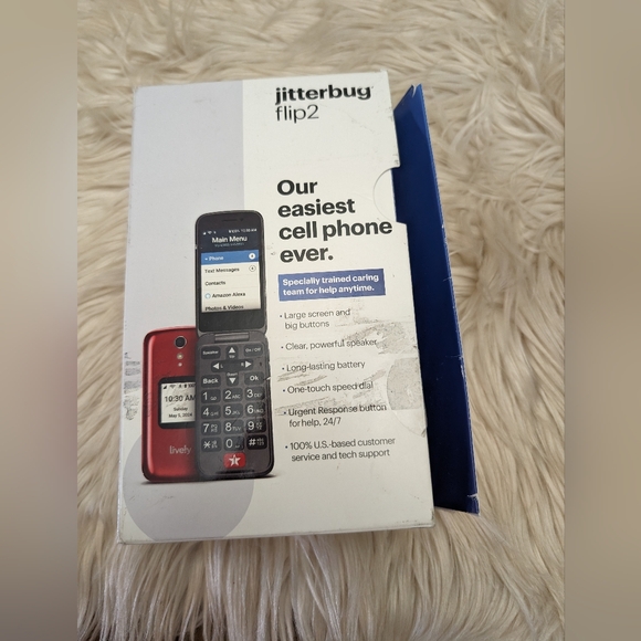 LIVELY Jitterbug Flip2 - Flip Cell Phone for Seniors - Picture 2 of 6